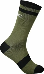 POC Lure MTB Sock Long Epidote Green/Uranium Black L Calzini ciclismo