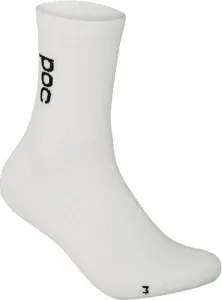 POC Soleus Lite Long Sock Hydrogen White L Calzini ciclismo