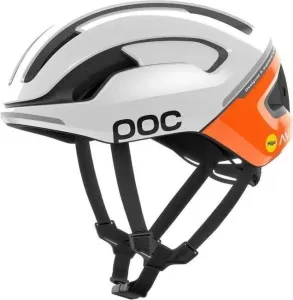 POC Omne Beacon MIPS Fluorescent Orange AVIP/Hydrogen White 50-56 Casco da ciclismo