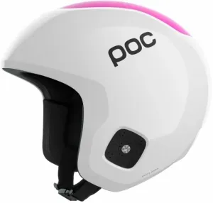 POC Skull Dura Jr Hydrogen White/Fluorescent Pink M/L (55-58 cm) Casco da sci