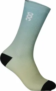 POC Essential Print Sock Gradient Mineral Blue L Calzini ciclismo