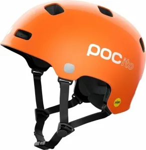 POC POCito Crane MIPS Fluorescent Orange 51-54 Casco da ciclismo per bambini