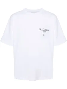 PRADA - T-shirt In Cotone Con Logo #3067892