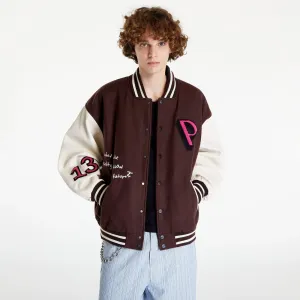 PREACH Patched Varsity Jacket Brown/ Creamy #1886202