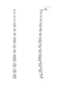 Preciosa Orecchini lunghi con strass Jewel con cristallo Boemia marchio Preciosa 2291 00