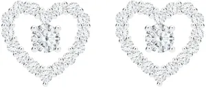 Preciosa Romantici orecchini in argento First Love con zirconi cubici Preciosa 5303 00