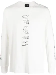 PS PAUL SMITH - T-shirt In Cotone A Manica Lunga #2362545
