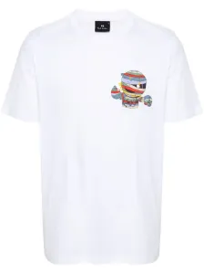 PS PAUL SMITH - T-shirt In Cotone Con Stampa Mummy Happy
