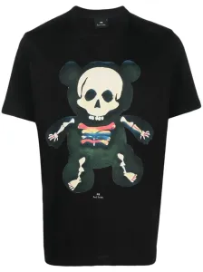 PS PAUL SMITH - T-shirt Teddy Skeleton In Cotone #2556861