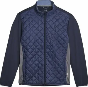 Puma Frost Quilted Jacket Navy Blazer/Slate Sky L #2457334