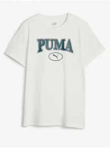 Cream Boys T-Shirt Puma Squad - Boys #2599377