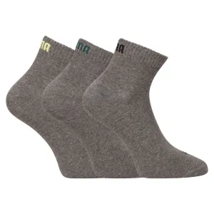 3PACK socks Puma grey