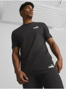 Black Men's T-Shirt Puma - Men