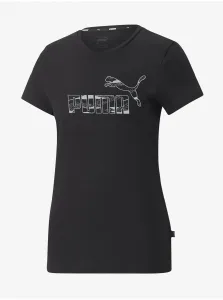 Black Women's T-Shirt Puma - Women