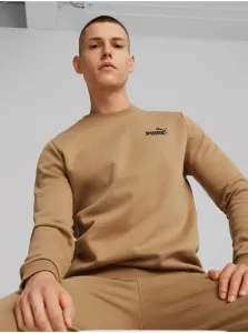 Brown Mens Sweatshirt Puma ESS - Men