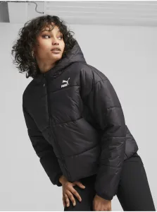 Puma Classics Padded Black Women's Winter Quilted Jacket - Women #3040752