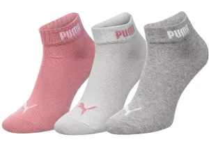Calzini da donna Puma Puma_Socks_887498_11_3Pack_Pink/White/Grey #1666670