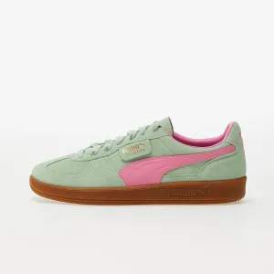 Pink and green suede sneakers Puma Palermo - Men's #2868392