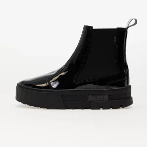 Black Ladies Ankle Boots Puma Mayze - Ladies #2593705