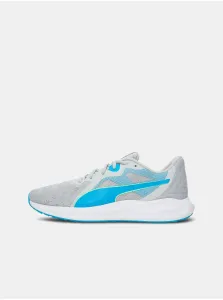 Blue-Grey Puma Twitch Runner Sports Sneakers - Men #786797
