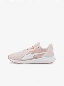 Puma Twitch Runner Light Pink Running Shoes - Men #2039131
