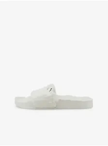 White Women's Slippers with Artificial Fur Puma - Women