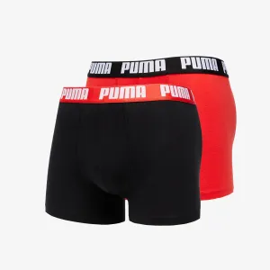 Puma 2 Pack Basic Boxers Red/ Black #2066896