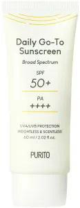 PURITO Crema solare viso SPF 50+ Daily Go-To (Sunscreen) 60 ml
