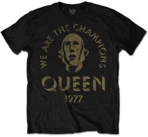 Queen Maglietta We Are The Champions Black 2XL