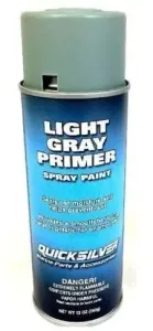 Quicksilver Light Gray Primer Spray #2372226
