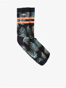 Quiksilver Set of two pairs of patterned socks in black and blue Quiksil - Men