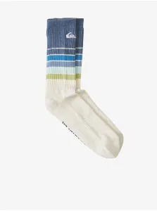 Set of two pairs of socks in cream and gray Quiksilver - Men