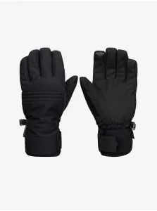 Black Men's Sports Winter Gloves Quiksilver - Men #1835806