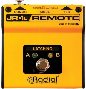 Radial JR1-L Latching Remote Pedale Footswitch