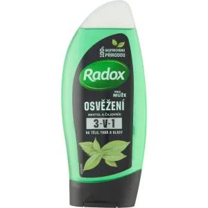 Radox Gel doccia per viso, corpo e capelli Rinfresco (Shower Gel) 400 ml