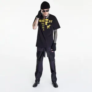 Raf Simons Big Fit T-Shirt With Ghost Print On Front Black #245970