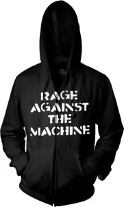 Rage Against The Machine Felpa con cappuccio Large Fist Black S