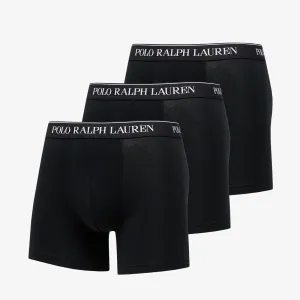 Ralph Lauren Stretch Cotton Boxer Briefs 3-Pack Black #264049