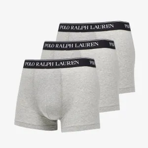 Ralph Lauren Stretch Cotton Classic Trunks 3-Pack Grey #264089