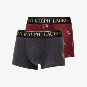 Ralph Lauren Polo Trunk Gb 2-Pack Charcoal/ Holiday Red #2740935