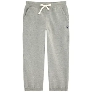 Ralph Lauren Boy's Logo Tracksuit Pants Grey - GREY 4Y