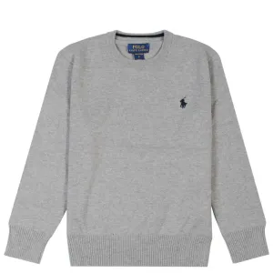 Ralph Lauren Boy's Sweatshirt Grey - GREY 6 YEARS