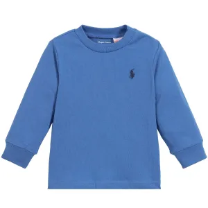 Ralph Lauren Boy's Logo T-Shirt Blue - BLUE XL (18-20 YEARS)