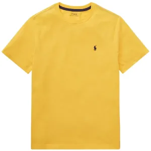 Ralph Lauren Boys's Logo T-Shirt Yellow - YELLOW XL (18-20 YEARS)
