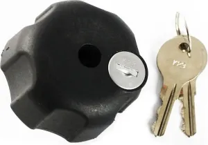Ram Mounts Key Lock Knob with Brass Insert for B Size Socket Arms