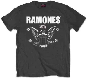 Ramones Maglietta 1974 Eagle Charcoal Grey XL