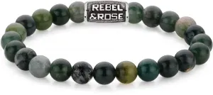 Rebel&Rose Braccialetto di perline The Secret Garden RR-80098-V 17,5 cm - M