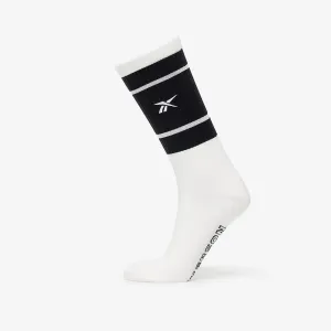 Reebok Classics Basketball Socks 1-Pack White/ Black #1880925