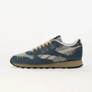 Reebok Classic Leather Hoops Blue/ Astral Grey/ Night Black #3160439