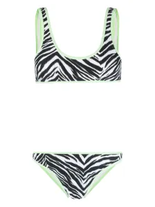 REINA OLGA - Bikini Set Con Stampa Zebrata #2301645